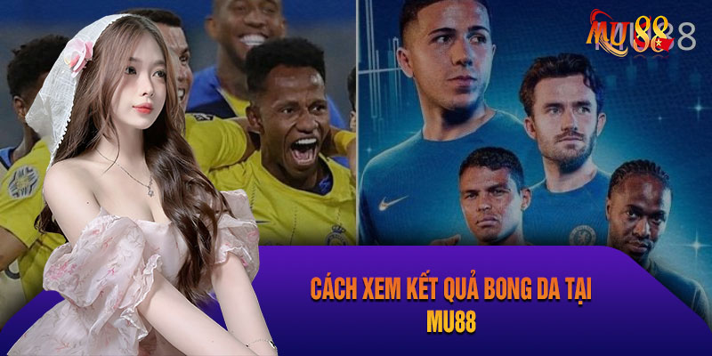 Hướng dẫn cách xem mục Kết quả bóng đá Mu88